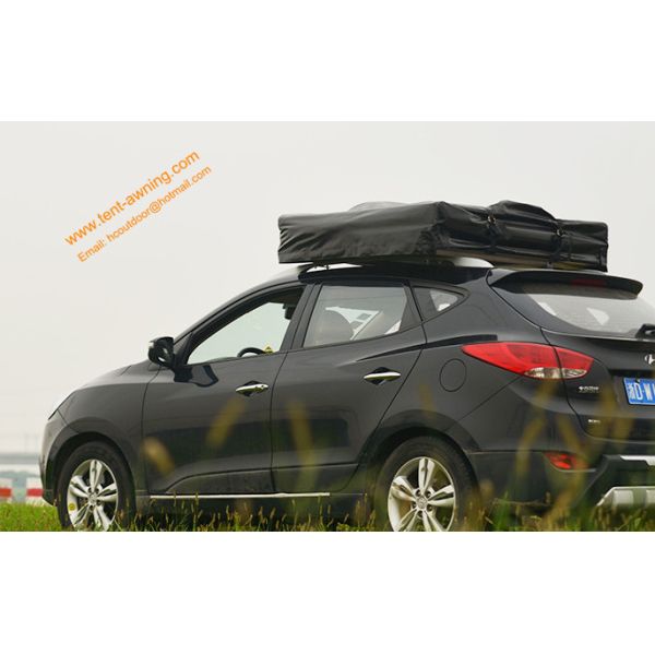 Outdoor 2-4 Persons Trailer Tent Waterproof Aluminum Poles Car Tent