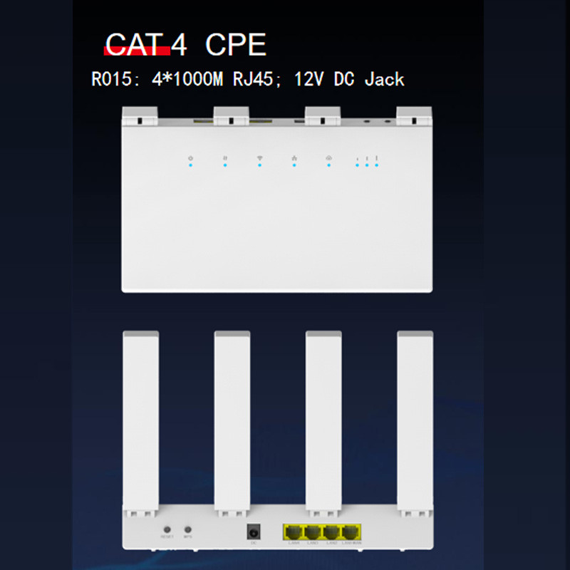 Cat4 CPE 4g маршрутизатор WAN/LAN порт 150Mbps 4g Lte Wifi маршрутизатор с SIM слотом