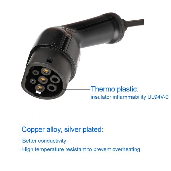 Соединитель 32A 415V типа 2 EV штепсельной вилки IEC 62196-2 EV поручая