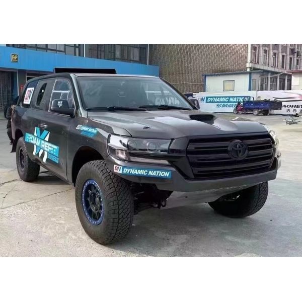 Lightweight 160*150*30 Carbon Fiber Hood for Toyota Land Cruiser LC200 Open Hole Design