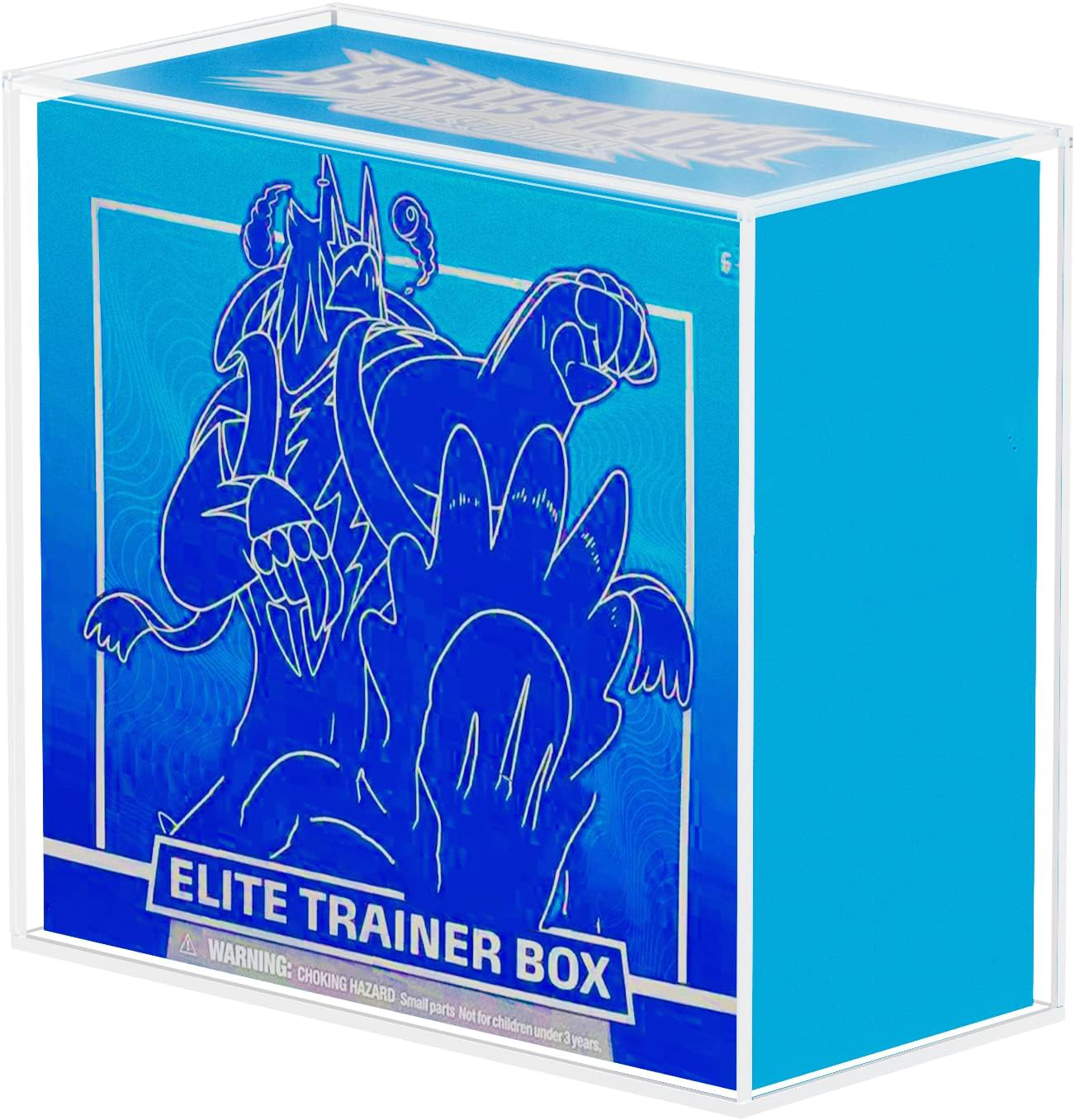 5mm Magnetic Protector Acrylic Display Box Dustproof And Scratch Resistant For PKMN Booster Box