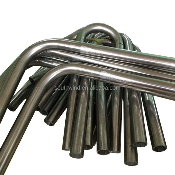 Peças de flexão de tubos de aço de estrutura de trabalho pesado personalizadas, montagem para itens de suporte