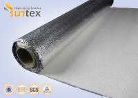 Le tissu non combustible 1.3mm de fibre de verre de papier d'aluminium a stratifié le bouclier 150C d'isolation thermique