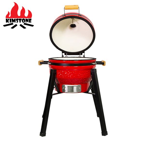 Kimstone Outdoor Ceramic Charcoal Commercial Bbq Grill Spit Rotisserie  Grill Home and Garden BBQ