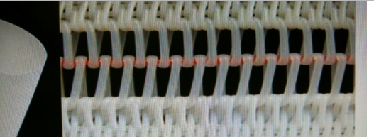 Sludge Dewatering 100% Polyester Conveyor Belt For Paper Machine In Paper Mill