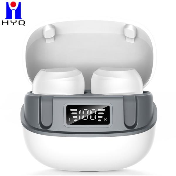 Digital Power Display IPX6 Waterproof Bluetooth Earbuds For Working Out