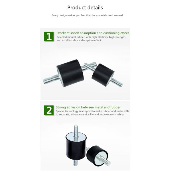 VV резиновый винт амортизатора удара столбца амортизатора удара