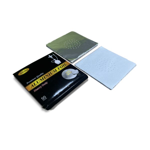 32микрон 30микрон 20микрон 40микрон 45микрон кальяна Шиша фольга алюминиевая фольга уголь кальяна фольга бумага