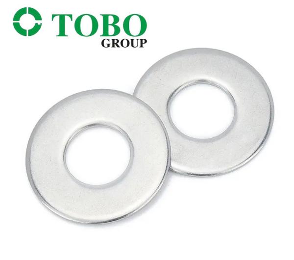Galvanized Washer Zinc Plated Metric M8 Flat Washer Grade 4.8 Din125