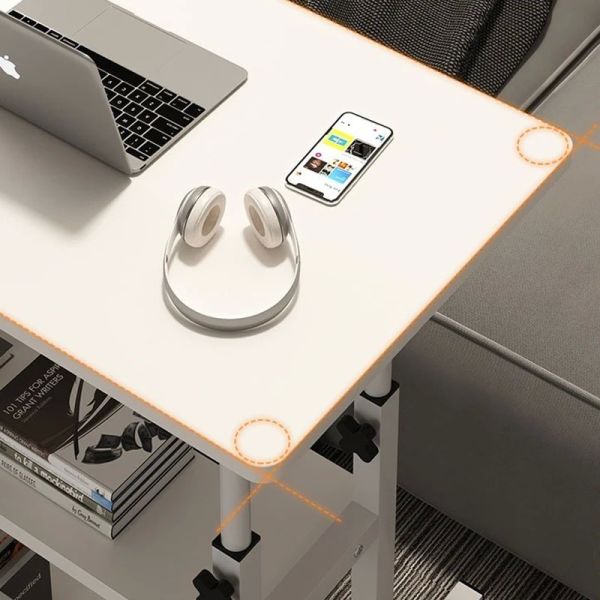 Bedside Table Movable Simple Dormitory Lazy Double-layer Computer Home Lifting Desk