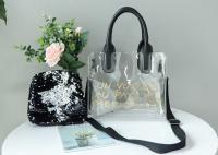 Sac de paillette pour le sac d'emballage transparent de achat de PVC de femmes