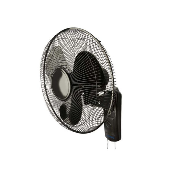 120V 60Hz 60W Grow Room Wall Fans With 4 Blade Matellic Safety Grill High Wind