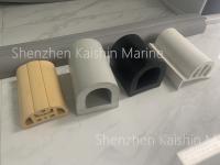 Fenders de borracha marítima personalizados Proteção de borda Forma D para barco e doca