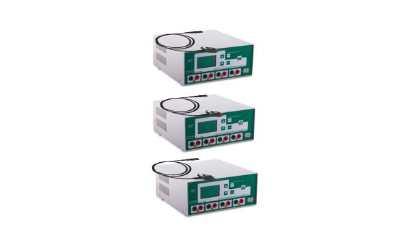 Stainless Metal Dc Power Supply Four Output Jacks Automatic Memory Function
