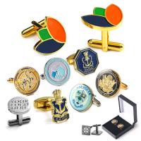 Ensemble de cadeaux de manchettes personnalisées en métal