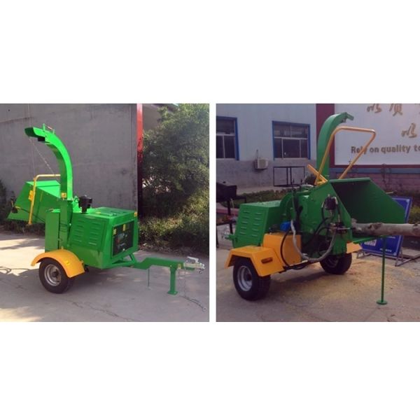 Chipper журнала точильщика DWC-40 1280RPM леса 40HP мобильный деревянный деревянный