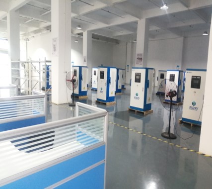 320kW Integrated Double Plug EV Charging Station EV Bus Charger