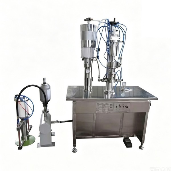 Under-Cap Filling Machine for Refrigerant Cans