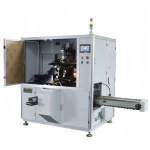 High Speed Automatic Single Color Screen Printing Machine For Round Bottle Container