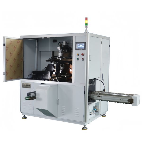 High Speed Automatic Single Color Screen Printing Machine For Round Bottle Container