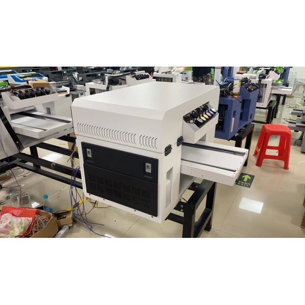 Tinta UV Andemes Alta Velocidade 2 XP600 Cabeça de Impressão Tinta UV Dtf Film Printer 3 In 1 A3 30cm UV Dtf Sticker