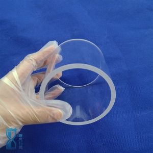 Customized High Purity Transparent Polished Clear Glass Tube Furnace