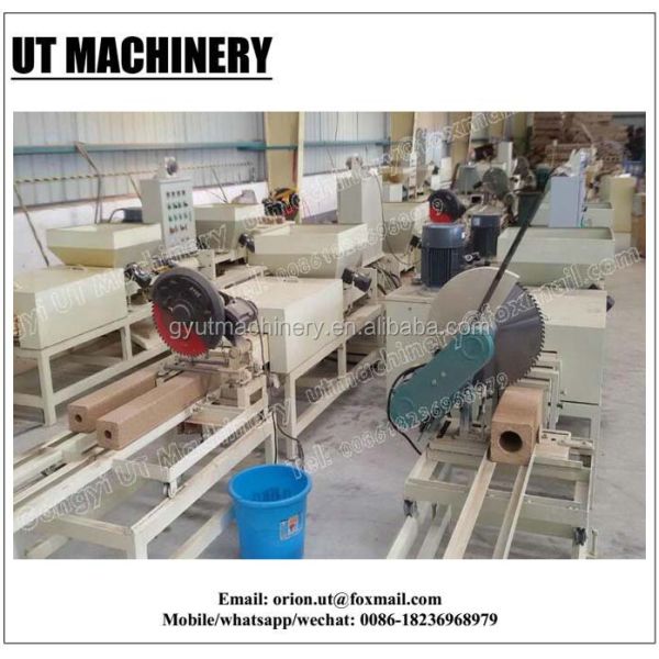 2023 línea de prensa en caliente de madera de aserrín de briquetas de barras de fabricación de la máquina con la mejor fabricación