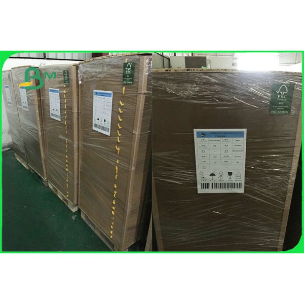 110gsm To 220gsm Recycled Brown Kraft Liner Paper Board Sheet FDA EU FSC
