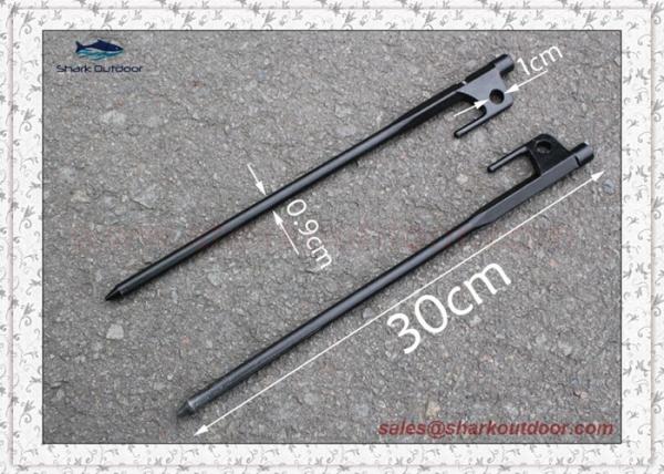 Mountaineering camping high strength lengthened cast iron tent peg beach peg snow peg