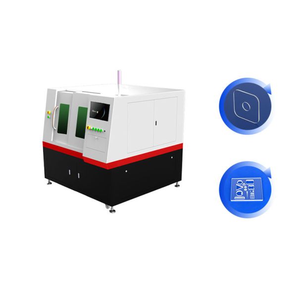 45 Вт 1064 нм лазерная микробуровая машина для стекла 600 мм * 800 мм рабочая область