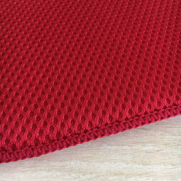Sinlge packed 1pc Microfiber  printeted water absorb dish mat kitchen water pad with grid patten