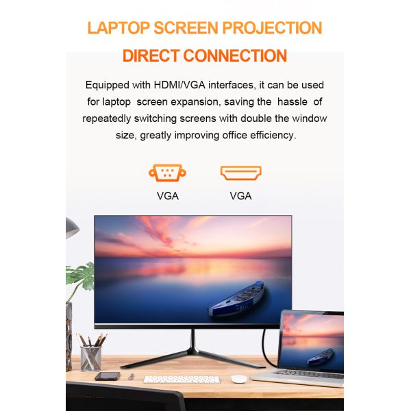 22 Inch LED Office Desktop Monitor 1K Resolution IPS Panel 60Hz 75Hz 100Hz Refresh Rate