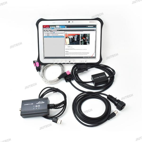 Pour Linde Canbox USB Docteur Camion élévateur à fourche Diagnostic Cable Linde Pathfinder Diagnostic Interface Outil et tablette FZ G1