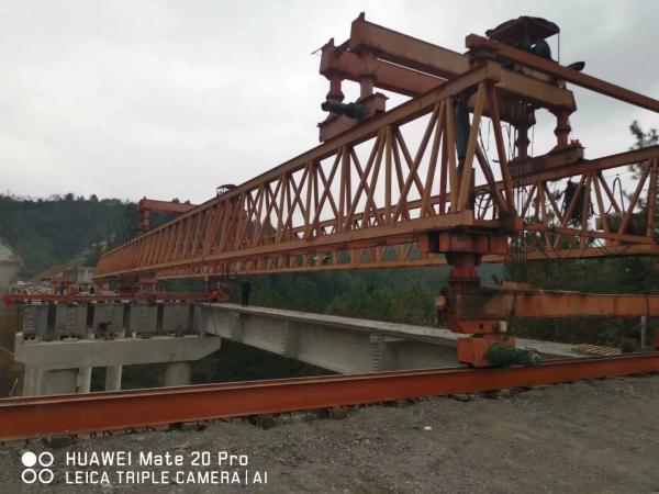 JQJ 160t bridge erecting machine, double beam truss bridge erecting machine crane and electric travelling crane made in