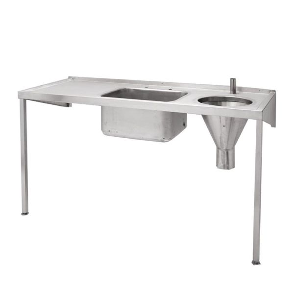 Wholesale hygienic 304 stainless steel surgical sluice sink for hospital and medical usage