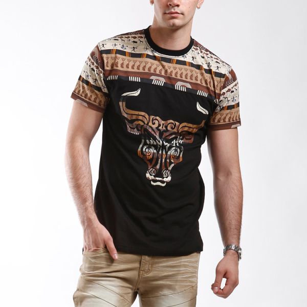 180 Gsm Personalized Fashionable Mens T Shirts / Mens Funny Tee Shirts