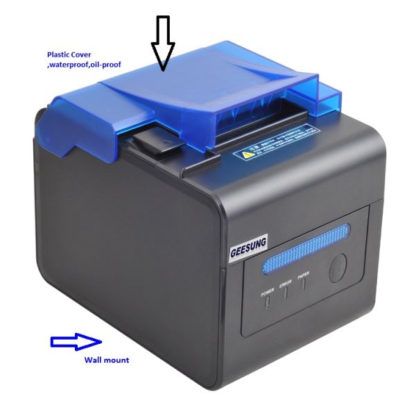 impresora Oilproof del boleto la termal de la impresora 80m m del recibo de la cocina 300mm/S