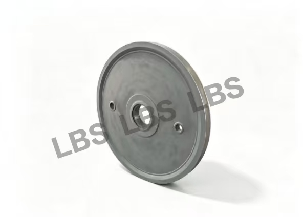With Mounting Holes Sheave Q355B Steel Flat Face For Lifting