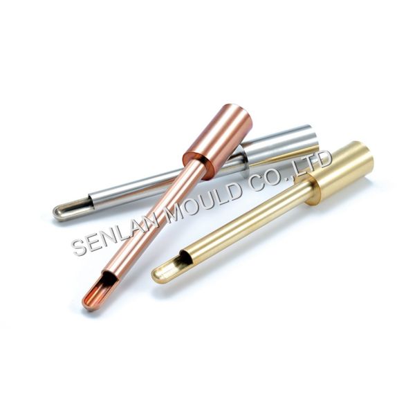 Long Life Die Casting Mold Parts with 1.0mm Thickness Brass Cu SUS304 Insert Core and SR-Cooling Hole