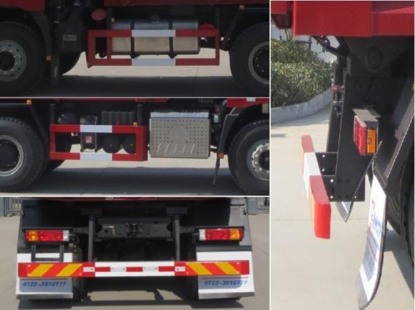 Energy Saving Garbage Dump Truck Environmental Friendly Smooth Operation
