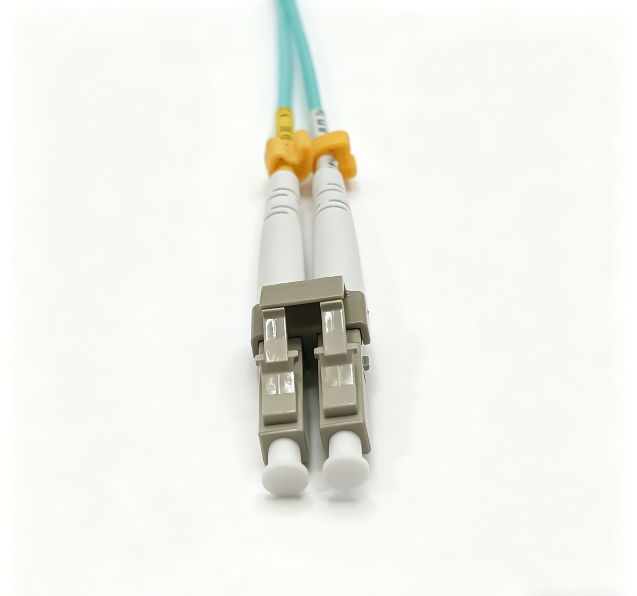 10G OM4 LC UPC To LC UPC Duplex Fiber Patch Cable ,  2.0mm, 15M