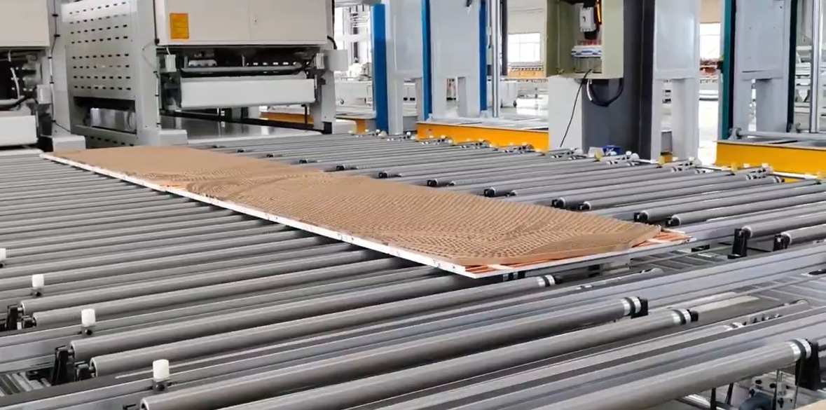 Automatic Aluminum Honeycomb Ceiling Panel Production Line 1300mm