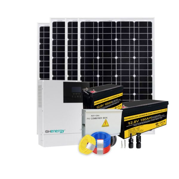 50HZ/60HZ Residential Solar Power Systems With Poly Mono Solar Panel