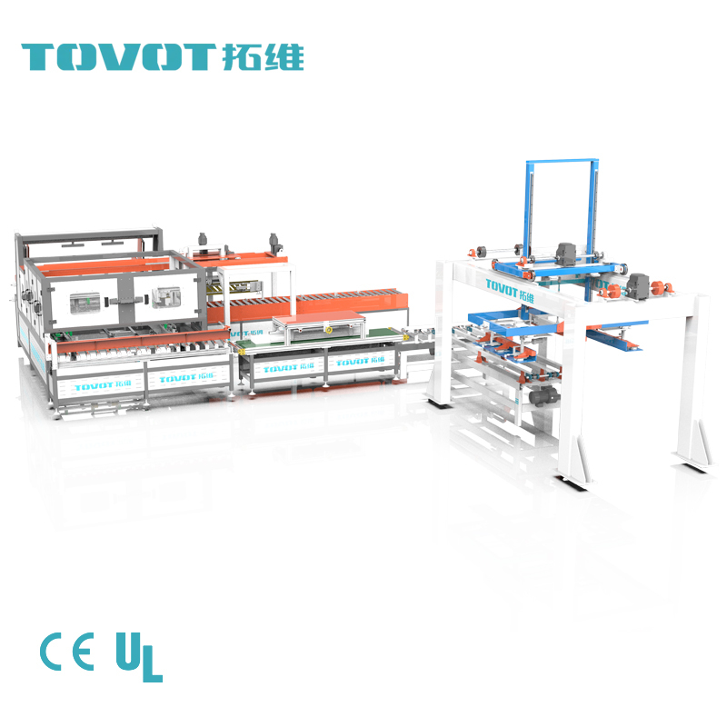 8–12Boxes/Min Automated Packing Machine Labor Saving For Flooring Production