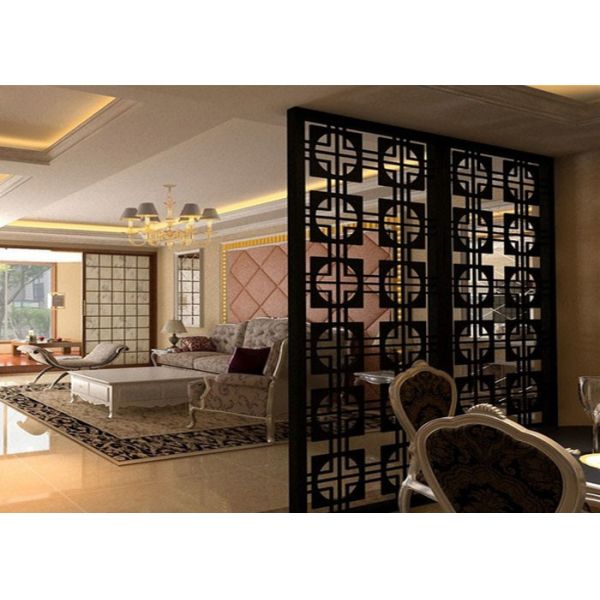 Luxurious Stainless Steel Privacy Screen With Good Ventilation / Light Transmittance