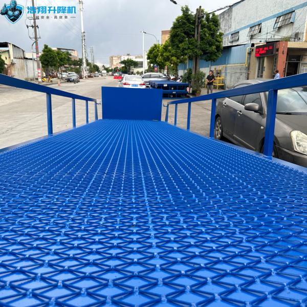 Forklift Auxiliary With Adjustable Height Diamond Plate Skid Resistance Enables Efficient