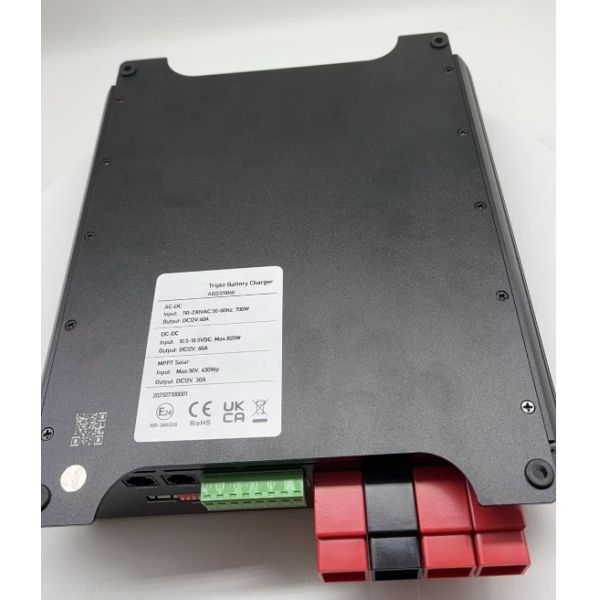 Solar Battery Charger Controller AC12V 40A DC to DC 60A MPPT 30A