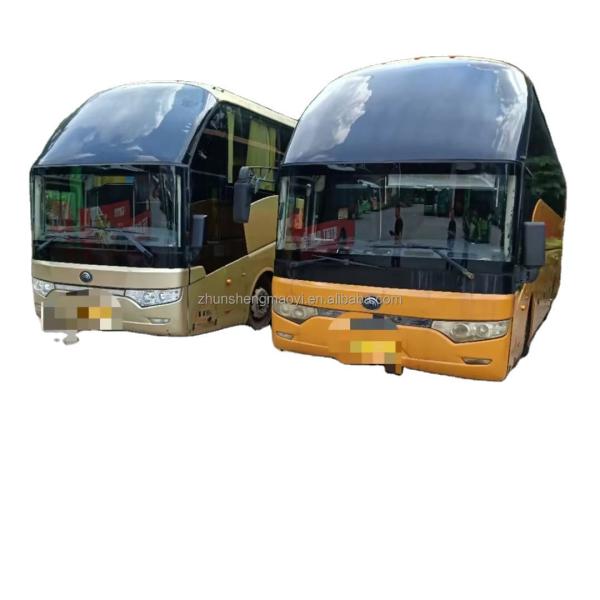 Autobuses diesel HAIGE de 55 lugares com transmissão manual e 3 normas de emissões