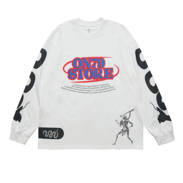 100% algodão camisetas de manga longa 230gm letra pesada gráfico para homens