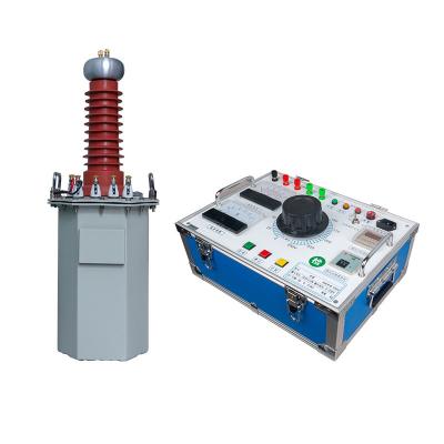 XHYB-100 Preto AC DC Hipot Tester 100kv Resistir à tensão Kit de teste de ruptura de tensão